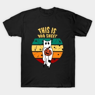 This Is Boo Sheet cat T-Shirt